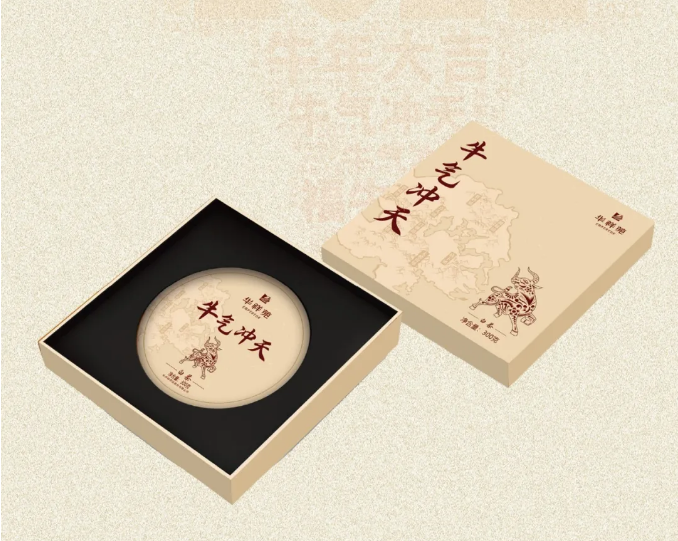牛气冲天白牡丹饼